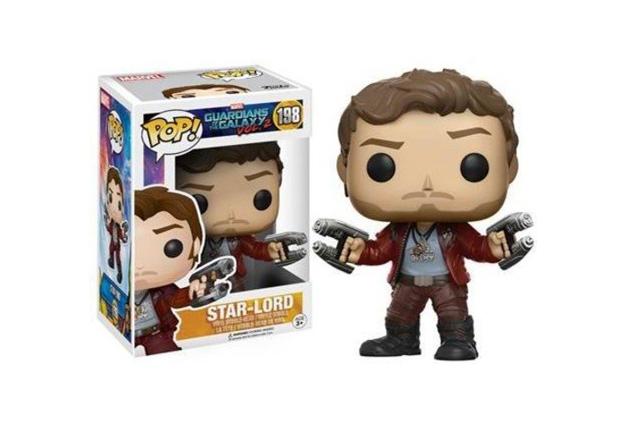 Juego Funko - Star Lord figura de vinilo, colección de POP, seria Guardians