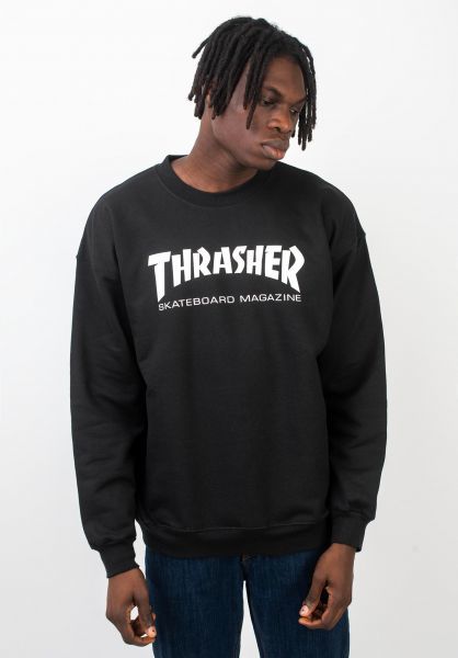 Sweater Thrasher Crew Skate Mag Logo


