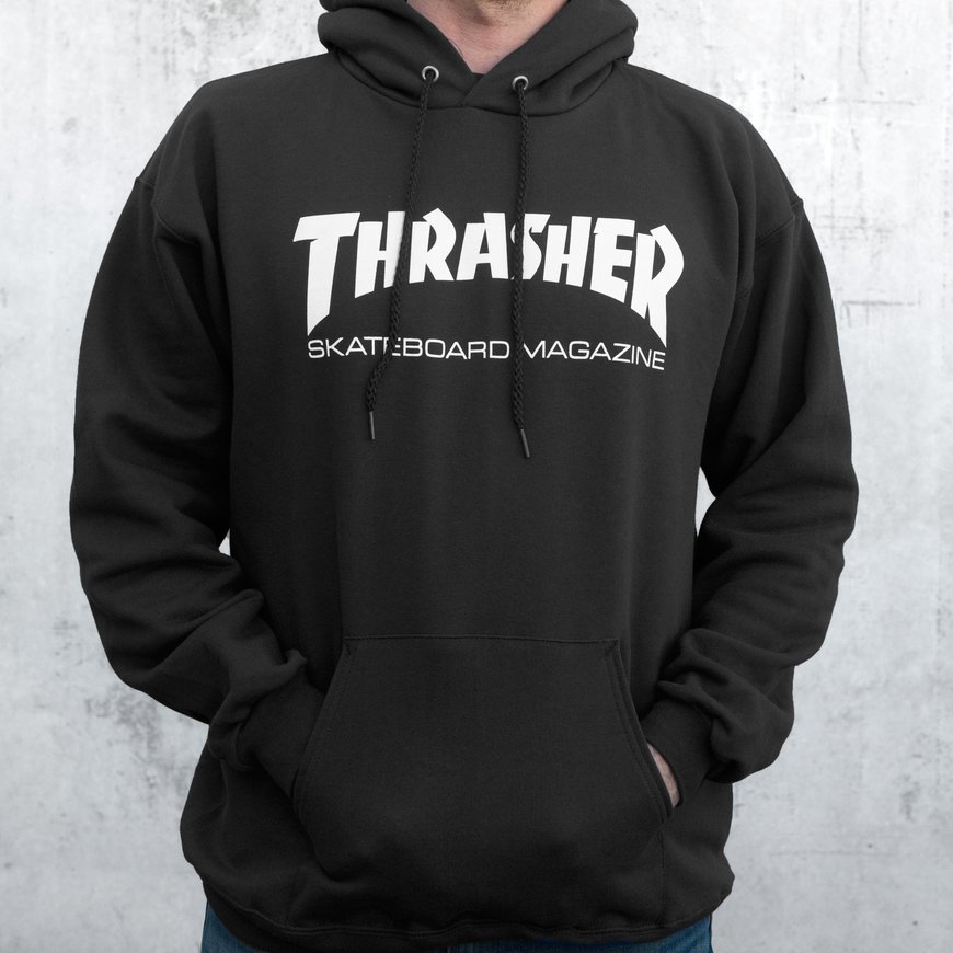 Sweater Thrasher Crew Skate Mag Logo

Black

