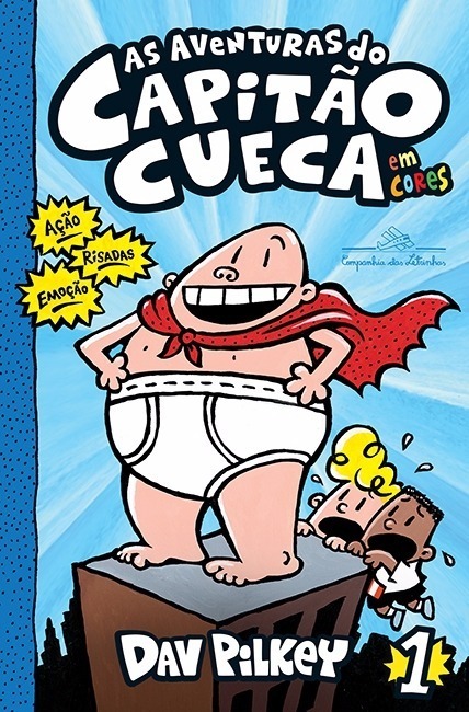 Book Capitão Cueca e a Fúria da Facinorosa Mulher Tentacular - Coleção As