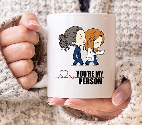 Producto You'Re My Person Grey'S Anatomy Nurse Doctor Surgeon Mug- Coffee Mug Gift