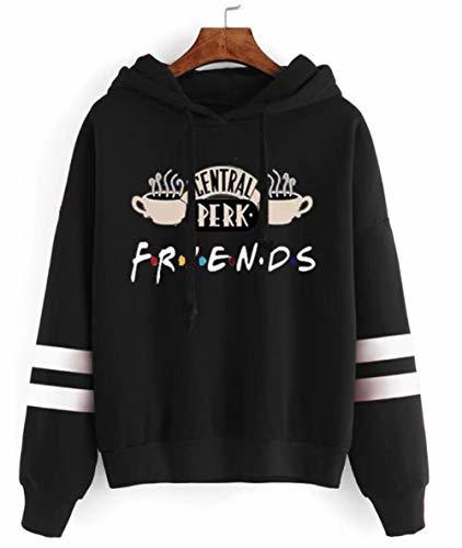 Moda Wxyfl Sudaderas con Capucha para Hombre Mujer Hoodies Chaquetas Friends Long Sleeve