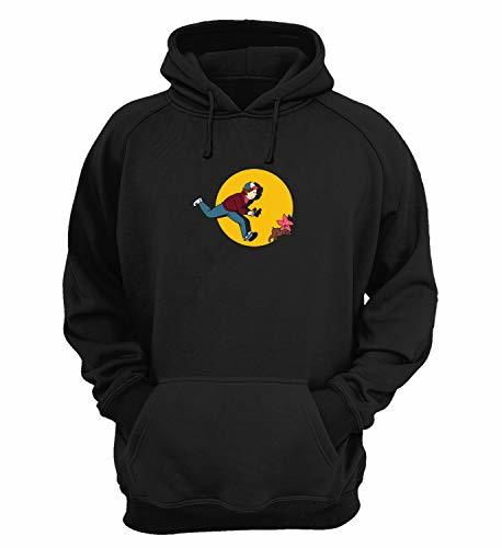 Moda Stranger Things Dustintin with Tintin Funny Characters Mix_KK017023 Hoody Hoodie Hooded Sweatshirt