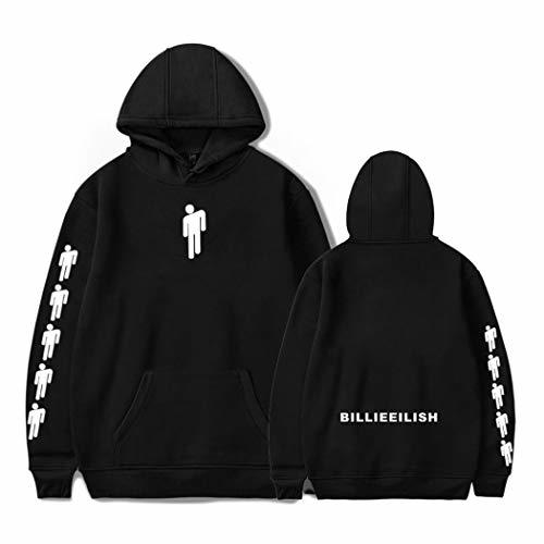 Fashion JLTPH Mujer Billie Eilish Sudaderas con Capucha Bellyache Jerséis Estilo Clásico Moda