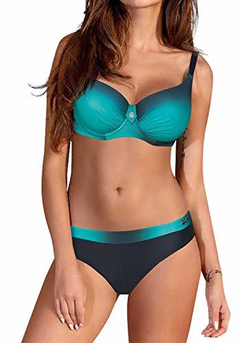 Social UMIPUBO Bikini Mujer Trajes de Baño con Relleno Push-Up Acolchado Bra Tops