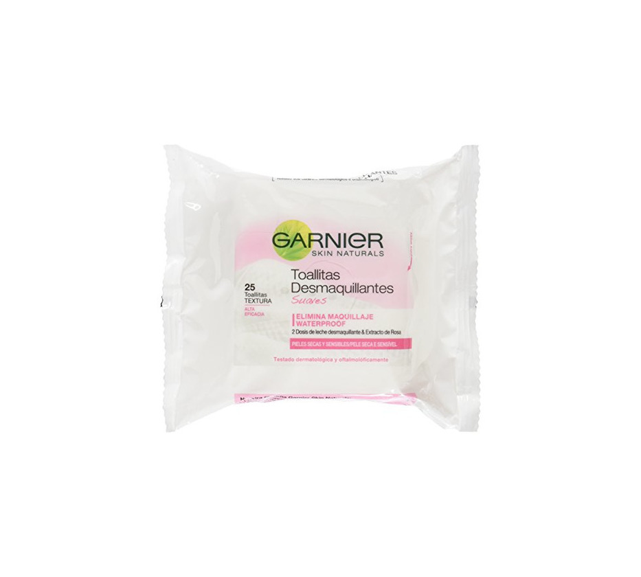 Belleza Garnier Skinactive - Toallitas Desmaquillantes Suaves