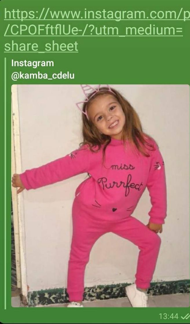 Fashion Kamba ropa para niños,podes votar por Olivia.. gracias