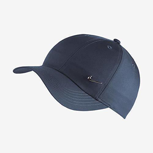 Social Nike Y Nk H86 Cap Metal Swoosh Hat, Unisex niños, Azul