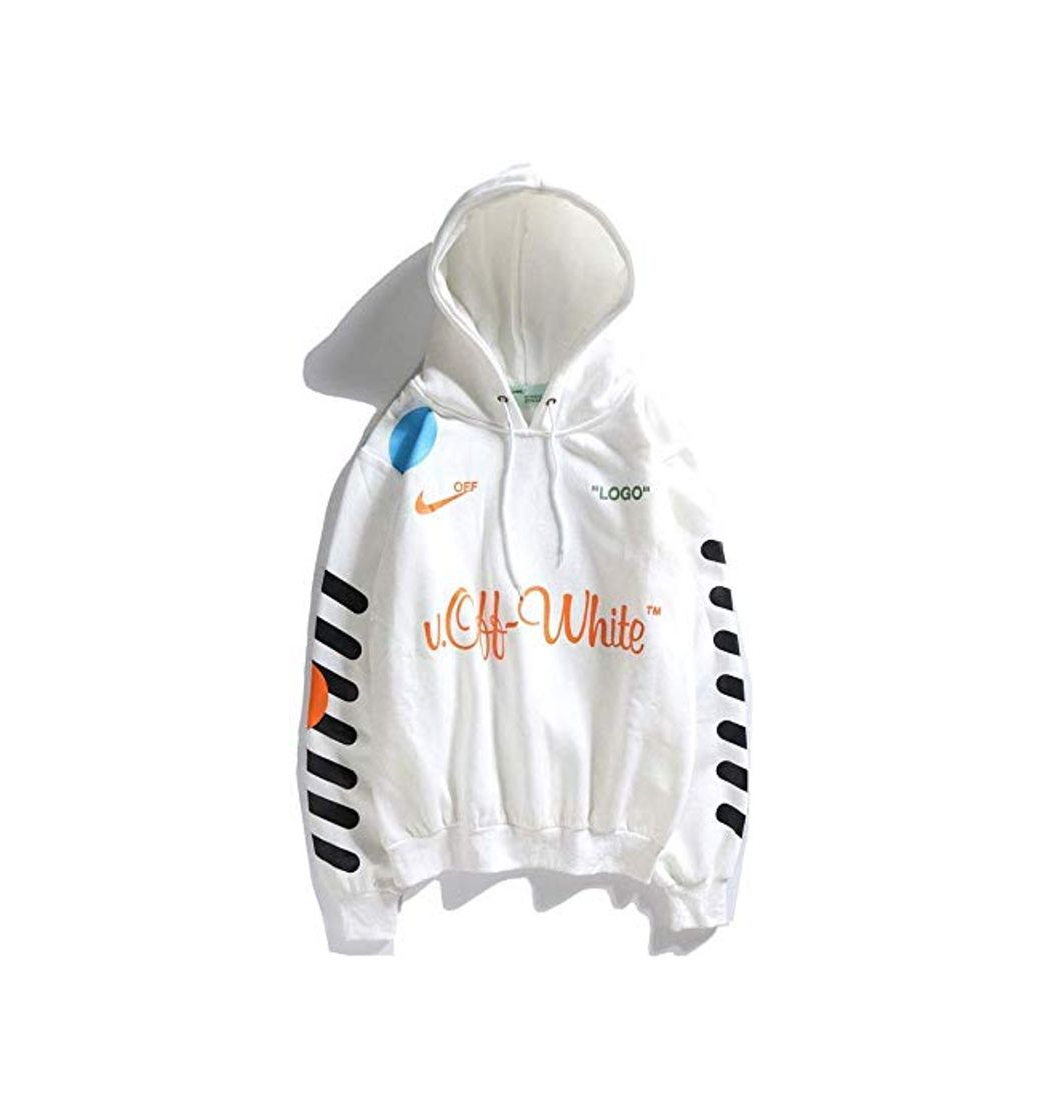 Product CVDEKH Sudadera con Capucha Ropa de Calle Off OW Logo Invierno otoño