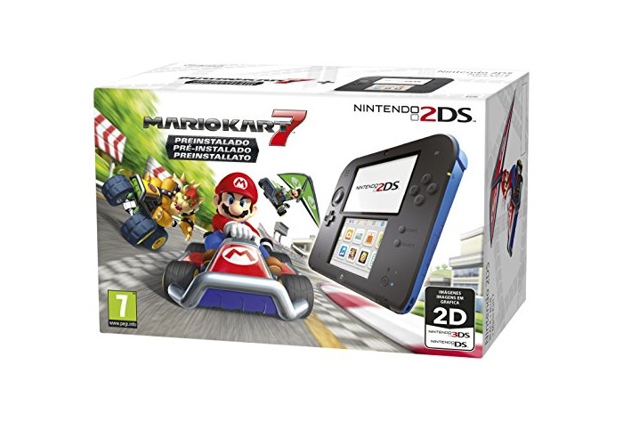 Social Nintendo 2DS - Consola, Color Azul