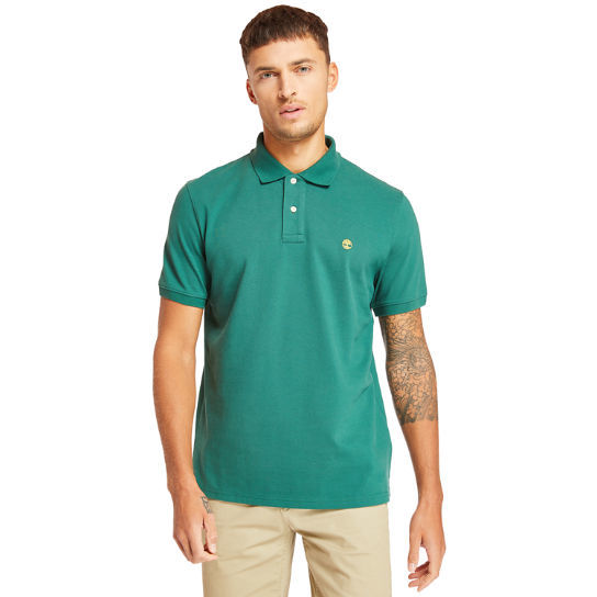 Fashion Timberland | Men's Millers River Pique Polo Shirt