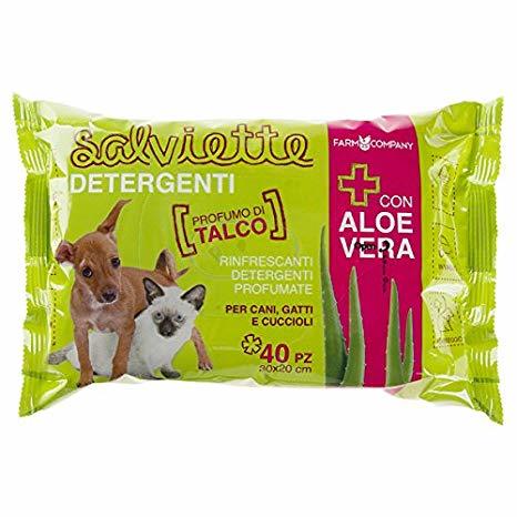 Producto Toalhitas Higiénicas Aloe Vera/Talco