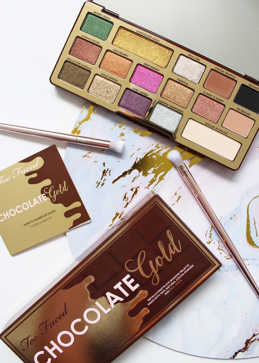 Social TOO FACED Chocolate Gold Metallic/Matte Eyeshadow Palette