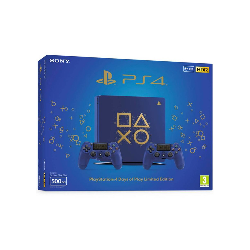 Producto Playstation days of play blue/gold edition