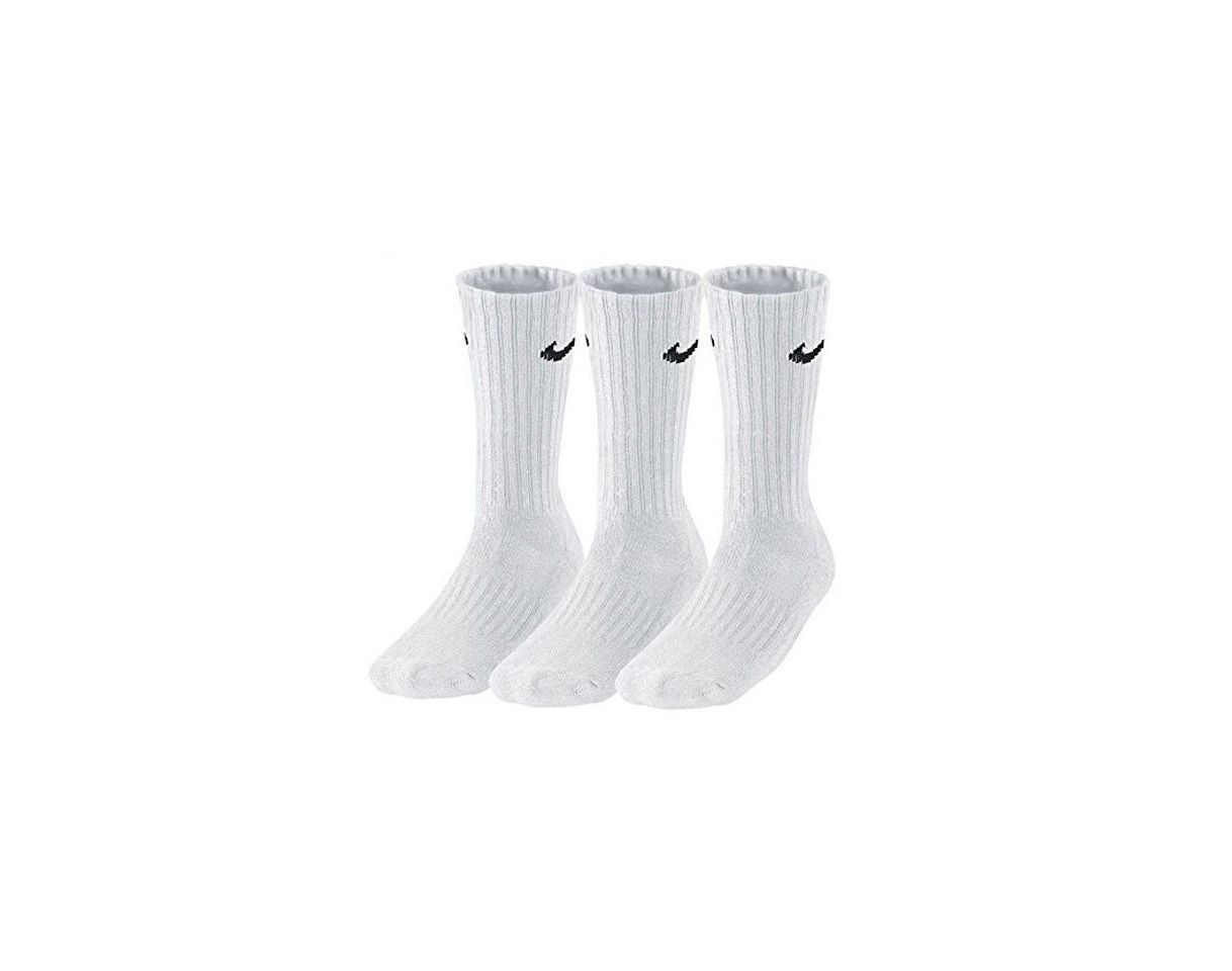 Fashion Nike 3Ppk Value Cotton Crew - Calcetines unisex