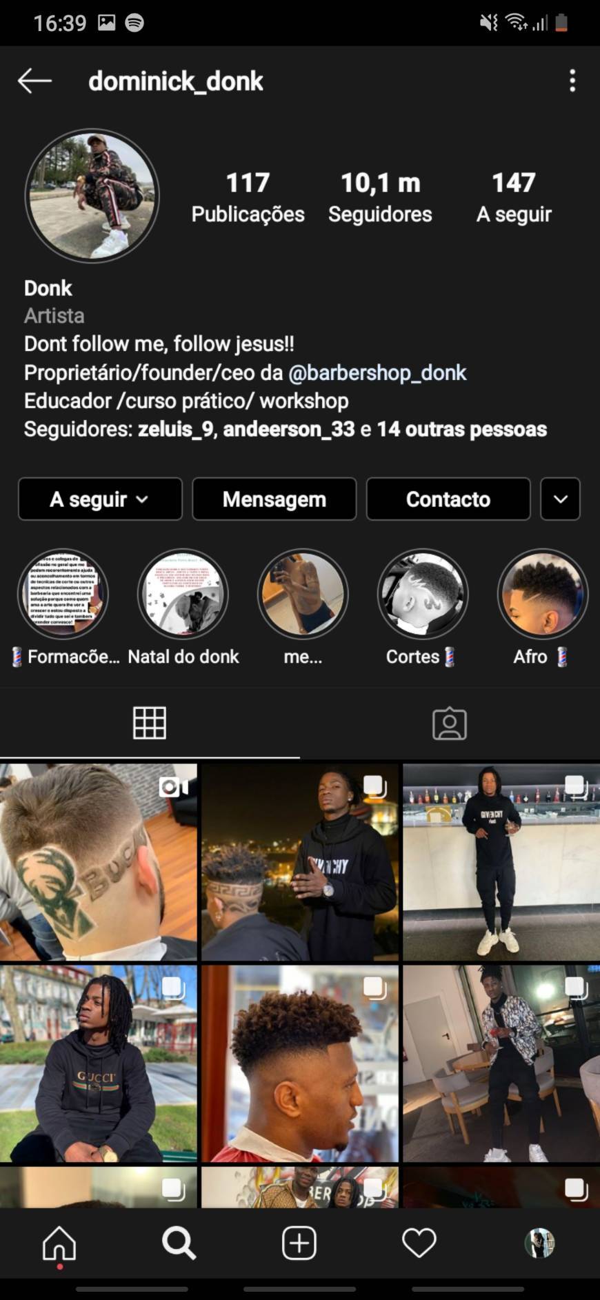 Moda Perfil do insta 