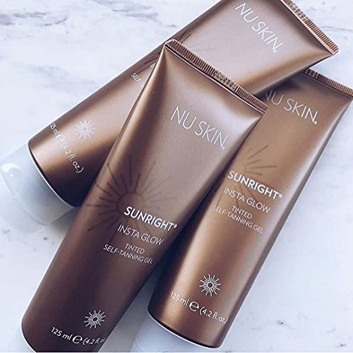 Belleza SUNRIGHT INSTA GLOW │ GEL AUTOBRONCEADOR CON COLOR