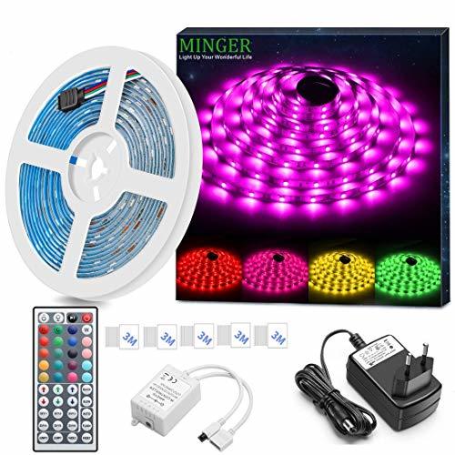 Elemento de la categoría hogar Minger 5 Metros Tiras LED de Luces Kit Completo