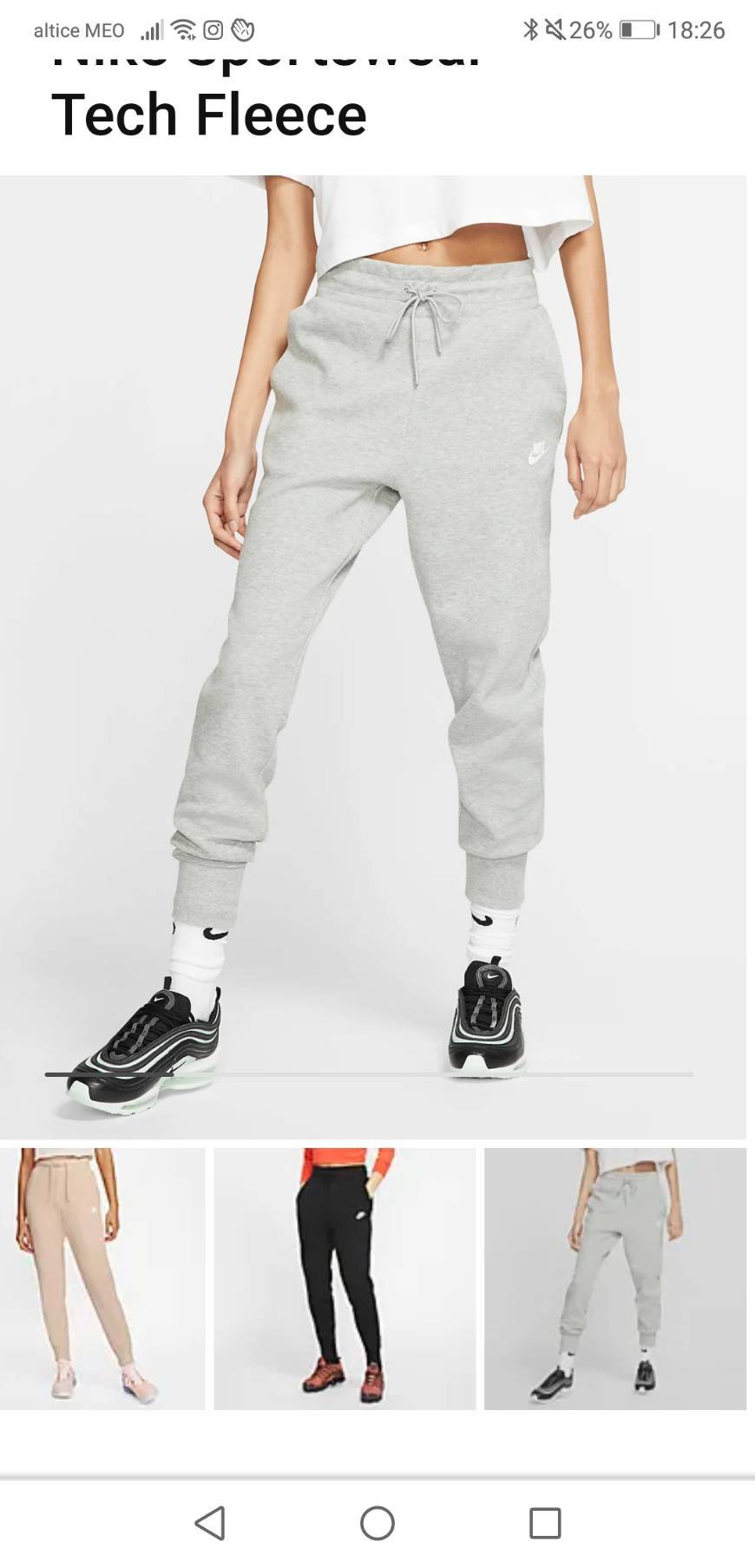 Fashion Nike sportswear tech fleece