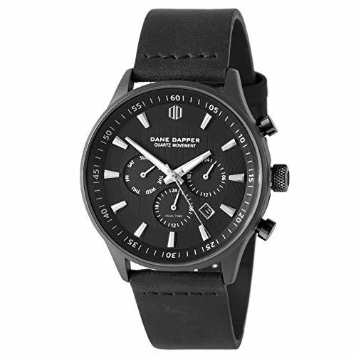 Place Dane Dapper Reloj Troika todo negro y plata