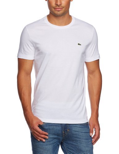 Lugar Lacoste Th2038-00 Camiseta, Blanco