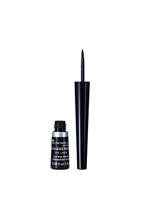 Belleza Rimmel London Exaggerate Automatic Eyeliner Waterproof - Delineador de Ojos Retráctil, Tono