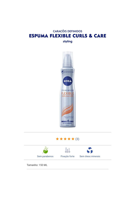 Product Espuma Flexible Curls & Care