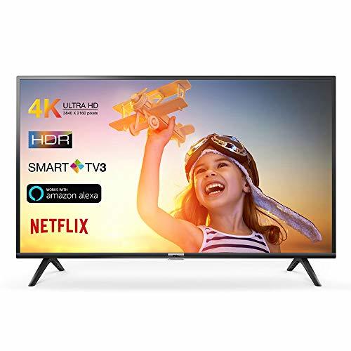 Electrónica TCL 43DP602 Smart TV de 43 Pulgadas con UHD 4K