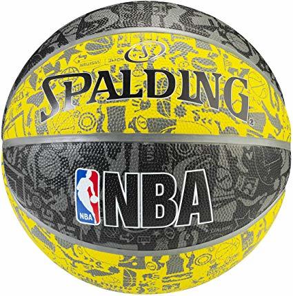 Moda Spalding Bola Basquete NBA Graffiti Borracha