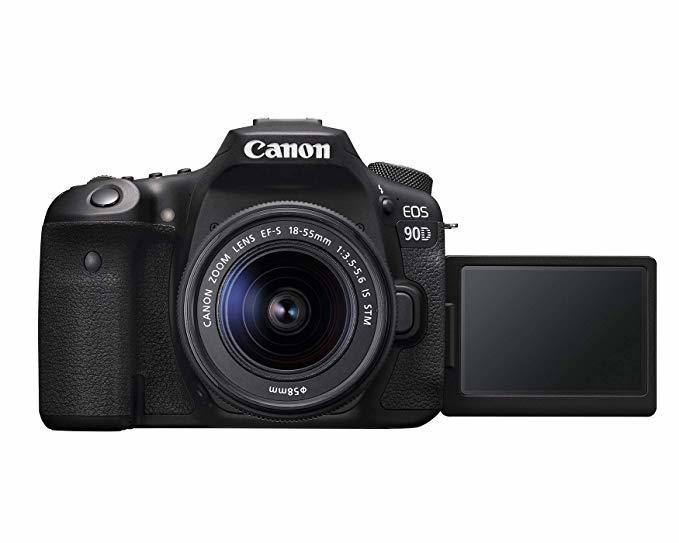 Canon EOS 90D - Cámara Réflex de 32.5 MP