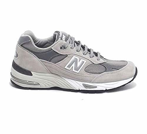 SNEAKER NB 991 MADE IN ENGLAND IN PELLE E MESH