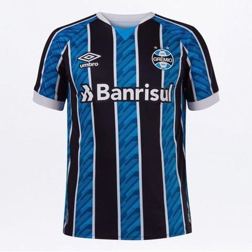 Camisa Grêmio I 20/21 s/n° Torcedor Umbro Masculina - Azul e ...