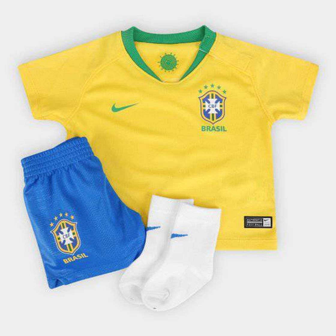 Kit bebê -seleção brasileira