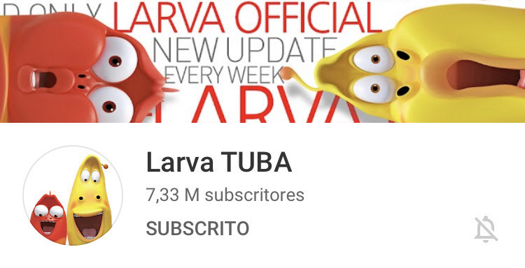 Moda Larva tuba animation 