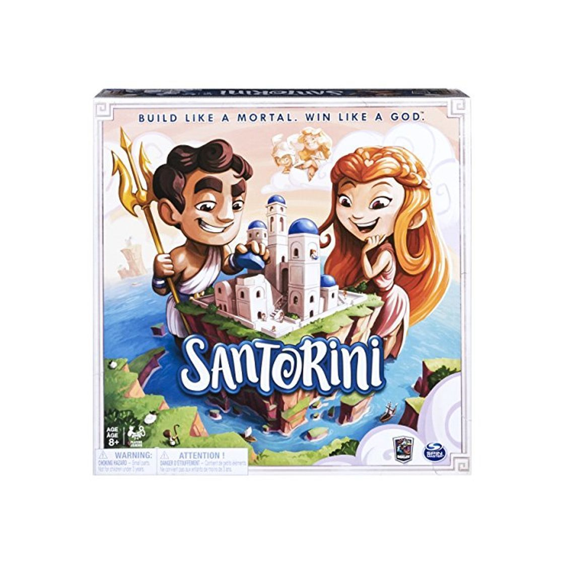 Social Spin Master Santorini Gordon Hamilton Board Game