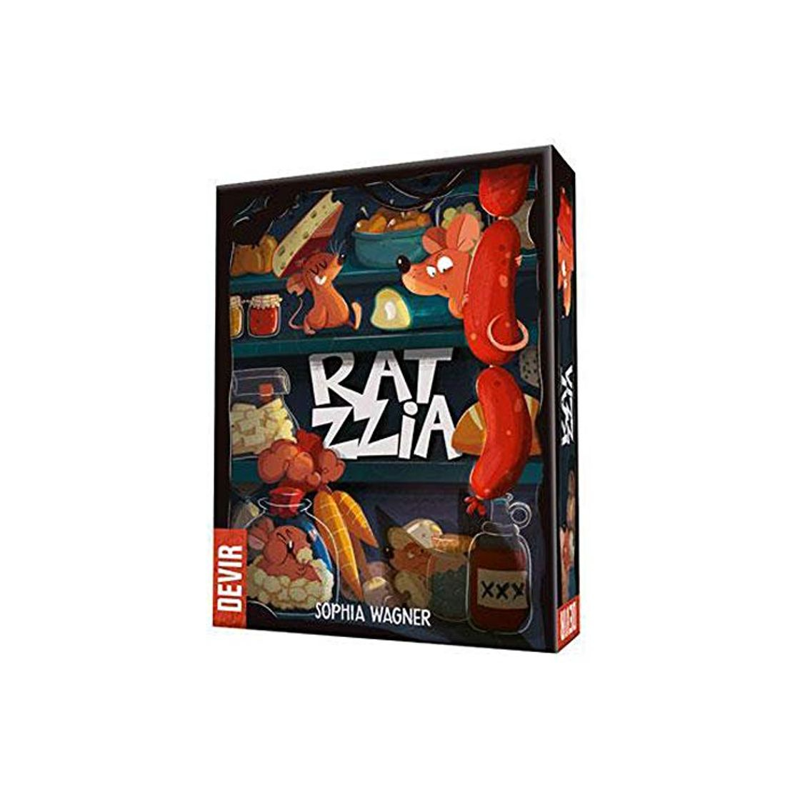 Social Devir- Ratzzia, el Juego de Mesa, Multicolor