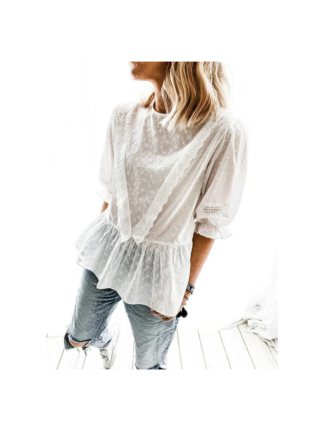 Producto Blouse India Blanche