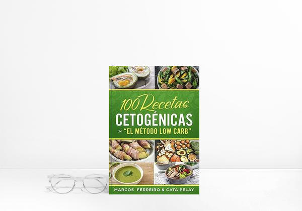 Book 100 Recetas Cetogénicas de " El Método Low Carb"