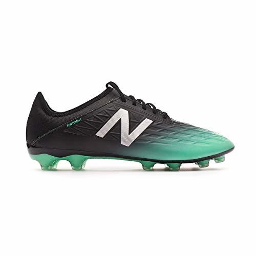 Moda New Balance Furon v5 Destroy AG, Bota de fútbol, Neon Emerald-Black, Talla