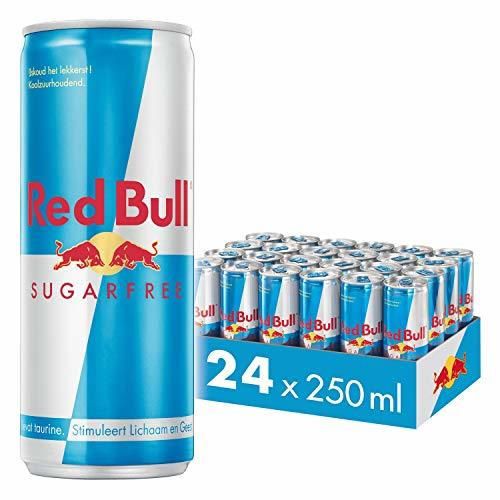 Red Bull Sugarfree, Bebida energética - 24 de 250 ml.