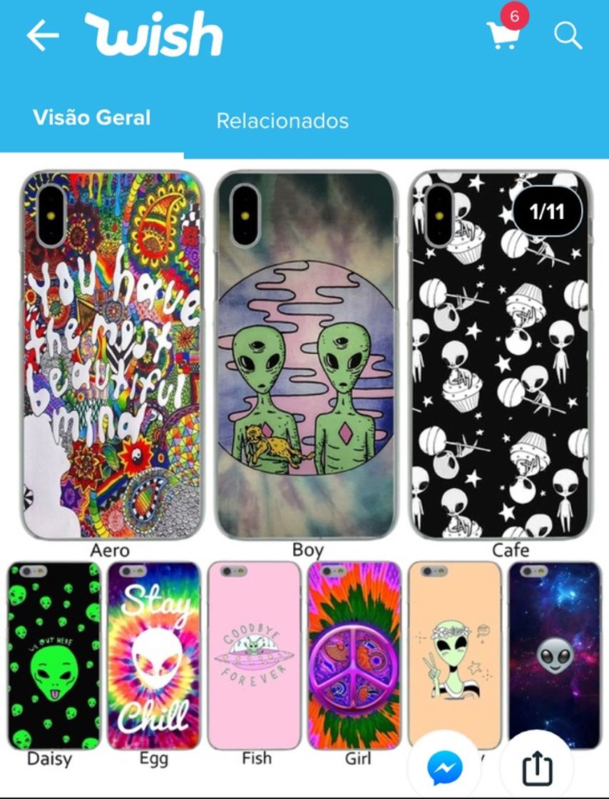 Producto Wish cases