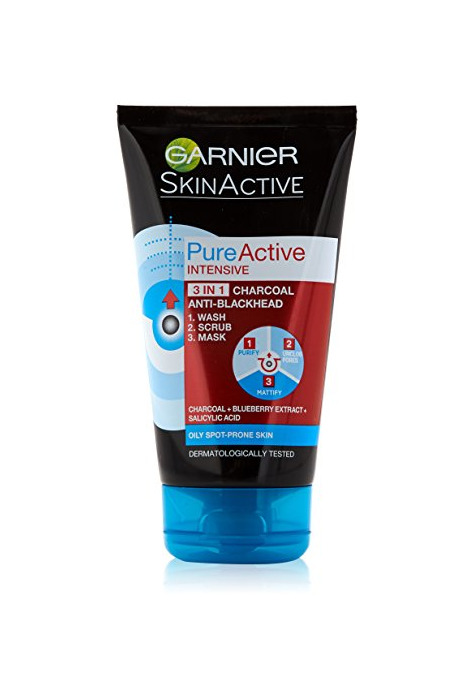 Beauty Garnier Pure Activo Rostro 150ml ExfoBrosse