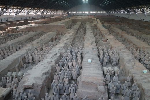 Guerreros de terracota