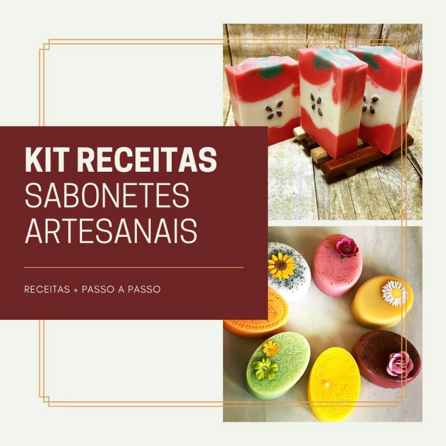 Product Kit Receitas de Sabonetes Artesanais e mais 5 BÔNUS