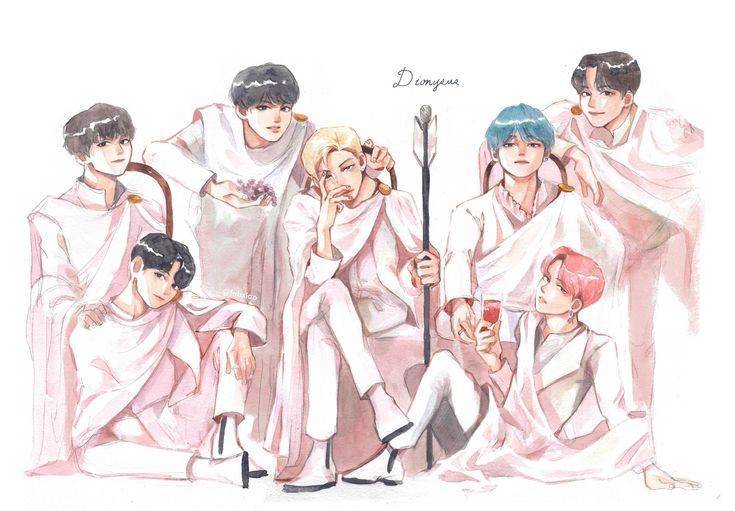 Social Bts fanart