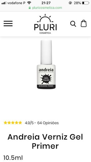 Andreia verniz gel Primer