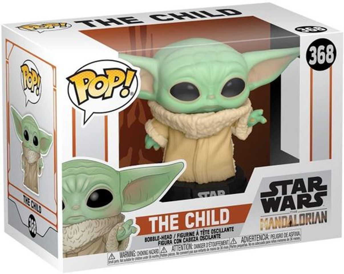 Social Funko- Pop Star Wars: Mandalorian-The Child Madalorian Figura Coleccionable, Multicolor