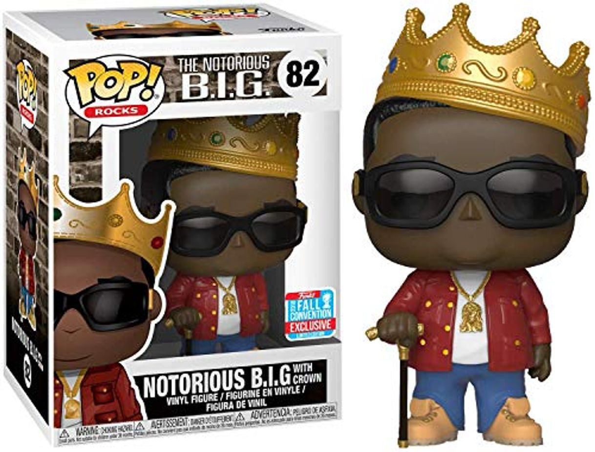 Productos Funko Big 2018 NYCC Notorious with Crown Pop Vinyl