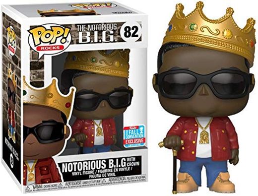 Funko Big 2018 NYCC Notorious with Crown Pop Vinyl