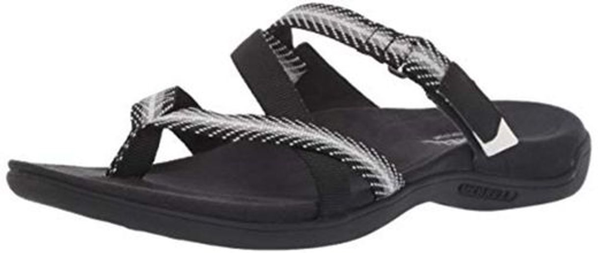 Products Merrell District Mendi Thong Chanclas Mujer, Negro